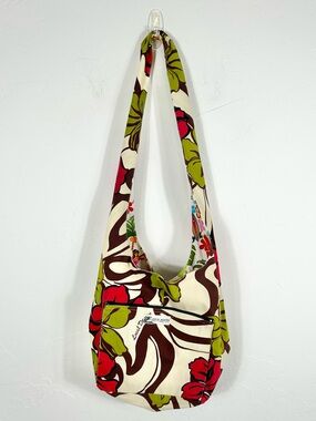 Local Design Made in Hawaii Crossbody Sling Bag Hibiscus Floral